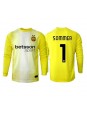 Inter Milan Yann Sommer #1 Målvakt Replika Borta Kläder 2025-26 Långärmad